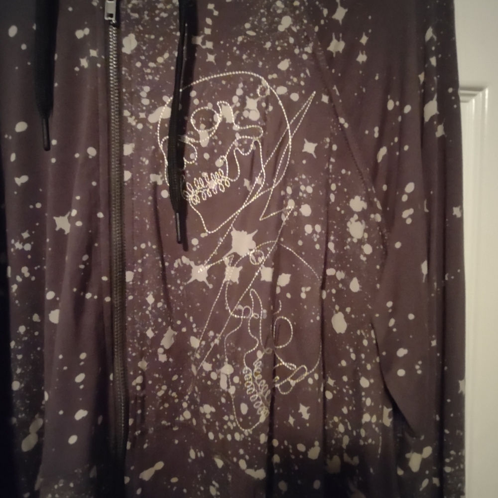 Splatter Skull Hoodie